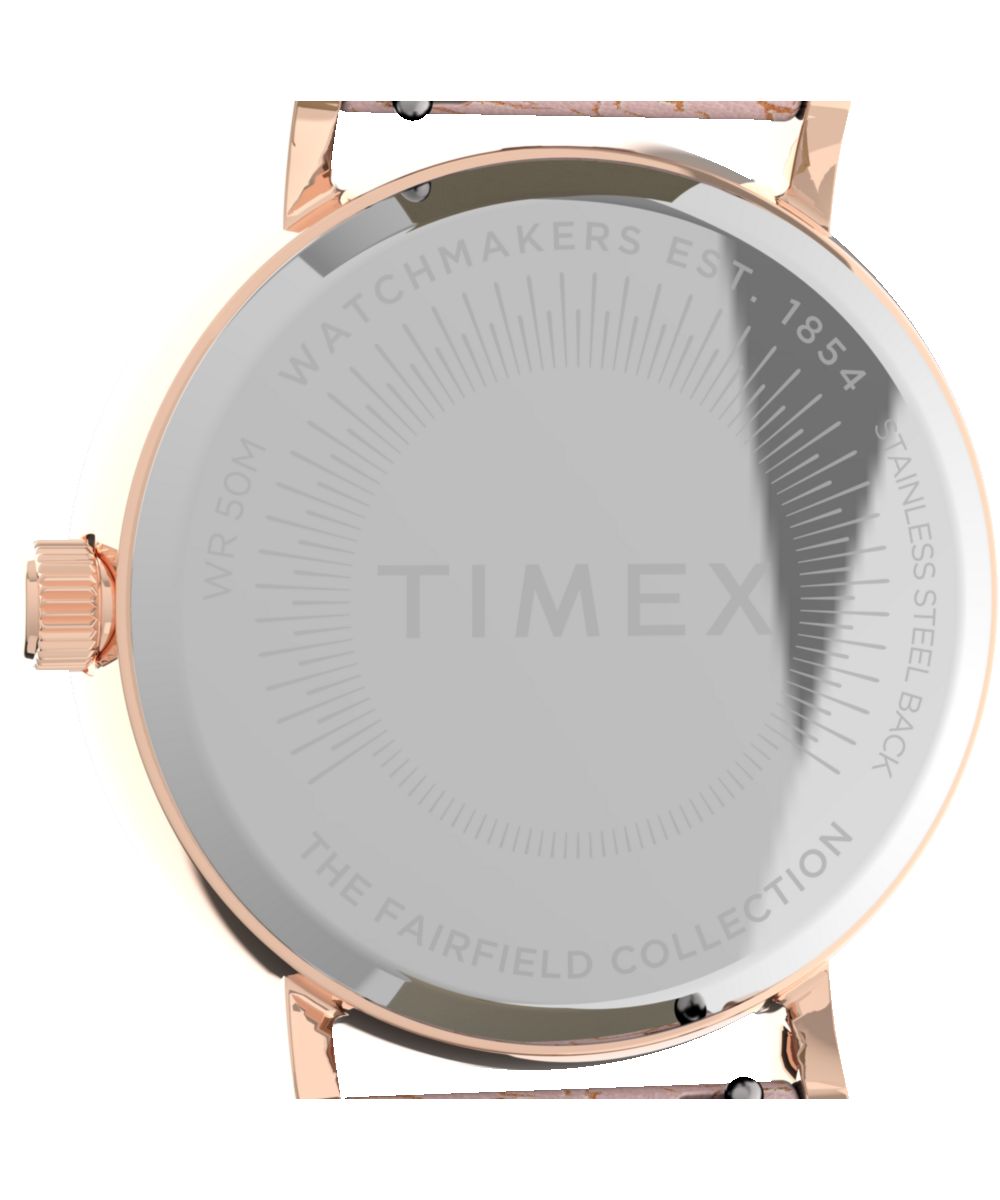 Fairfield Floral 37mm Leather Strap Watch sold by Timex product image thumbnail 4