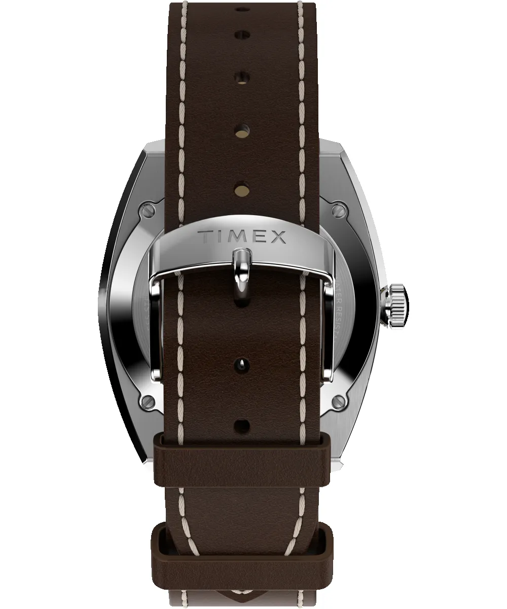 Marlin® Sub-Dial Automatic 39mm Leather Strap Watch sold by Timex product image thumbnail 3