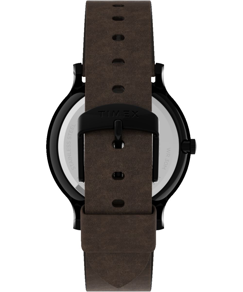 Norway 40mm Leather Strap Watch sold by Timex product image thumbnail 3
