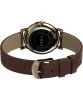 Transcend 34mm Leather Strap Watch sold by Timex