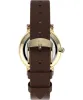 Transcend 34mm Leather Strap Watch sold by Timex