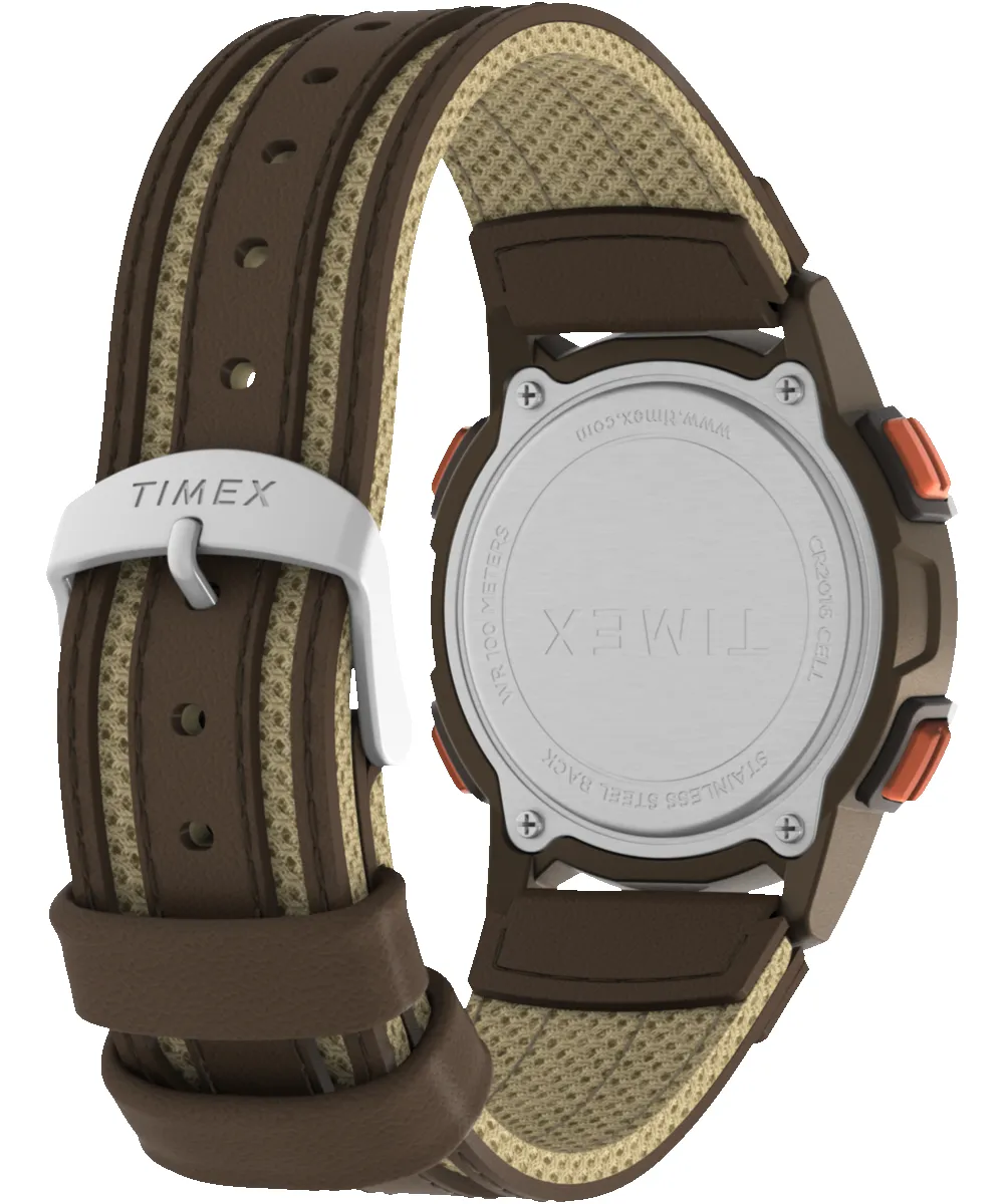 Expedition CAT5 40mm Leather and Fabric Strap Watch sold by Timex product image thumbnail 5