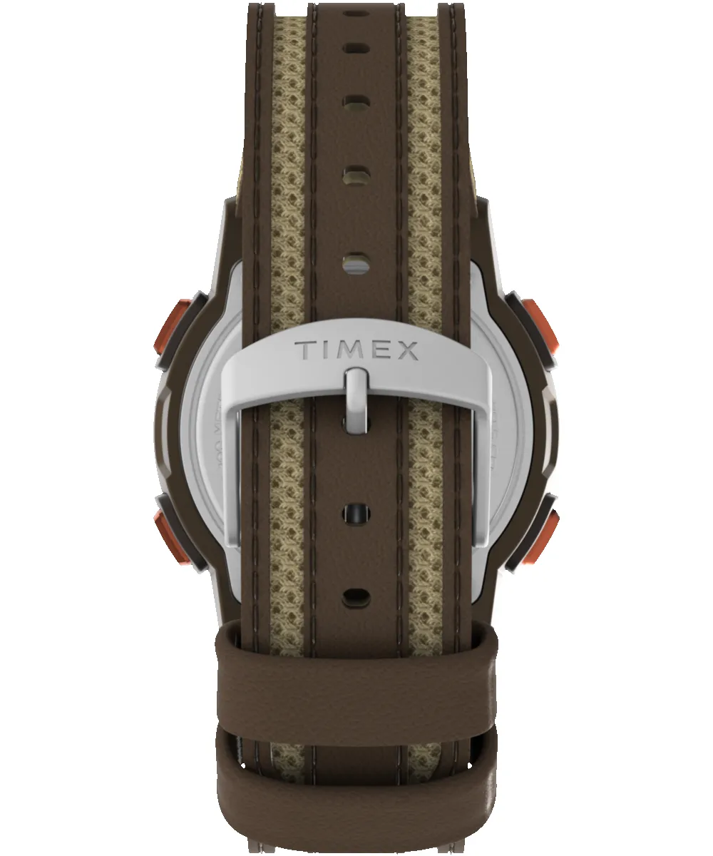 Expedition CAT5 40mm Leather and Fabric Strap Watch sold by Timex product image thumbnail 3