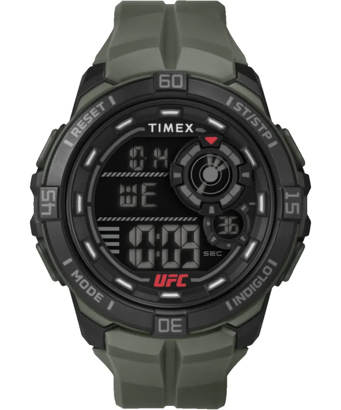 Timex UFC Rush 52mm PU Strap Watch sold by Timex