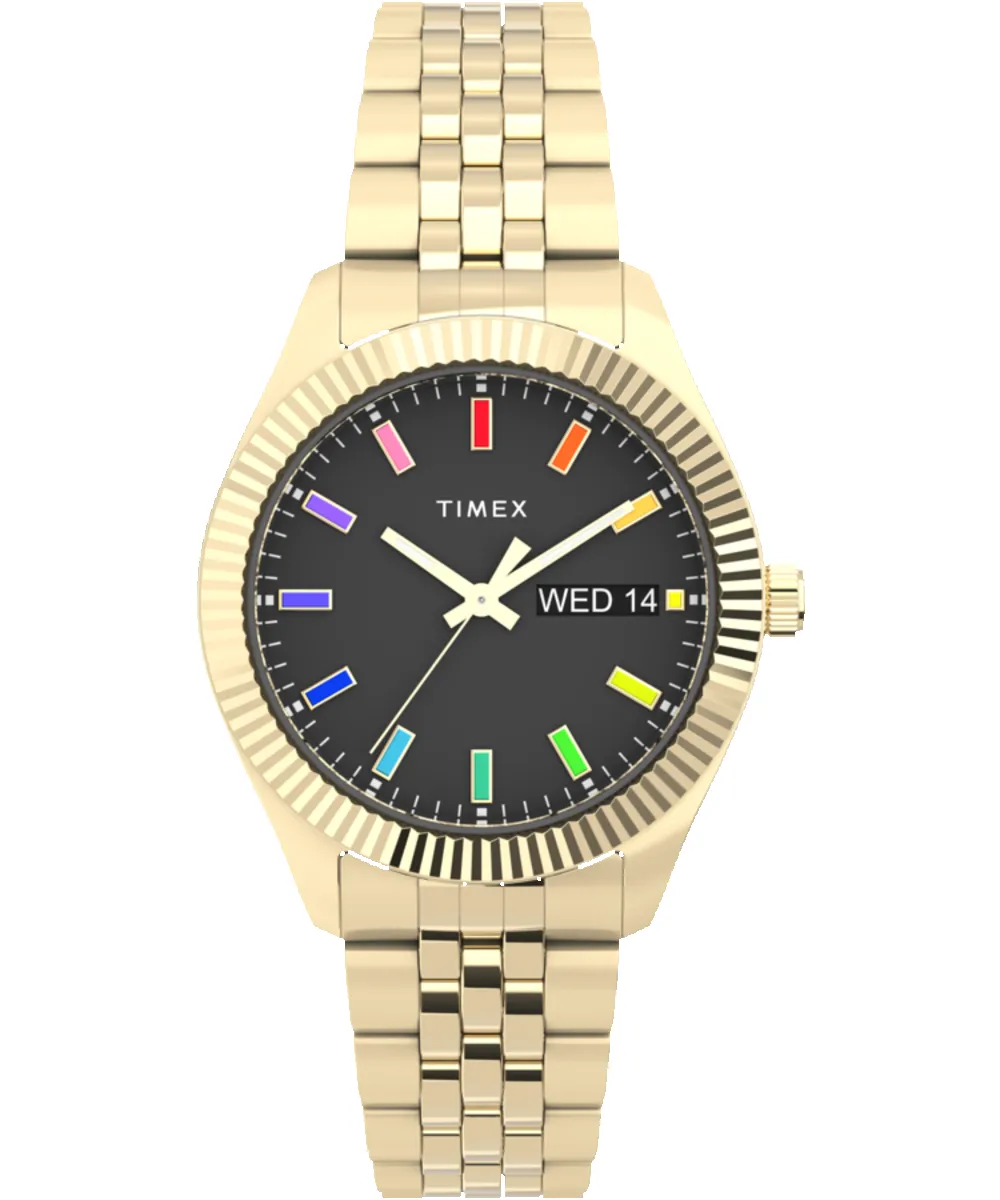 Legacy Rainbow 36mm Stainless Steel Bracelet Watch sold by Timex