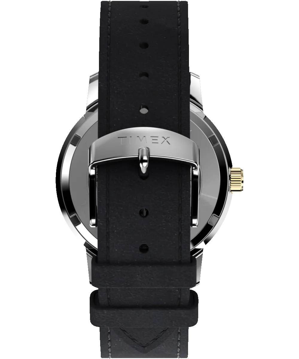 Marlin® Automatic 40mm Leather Strap Watch sold by Timex product image thumbnail 3