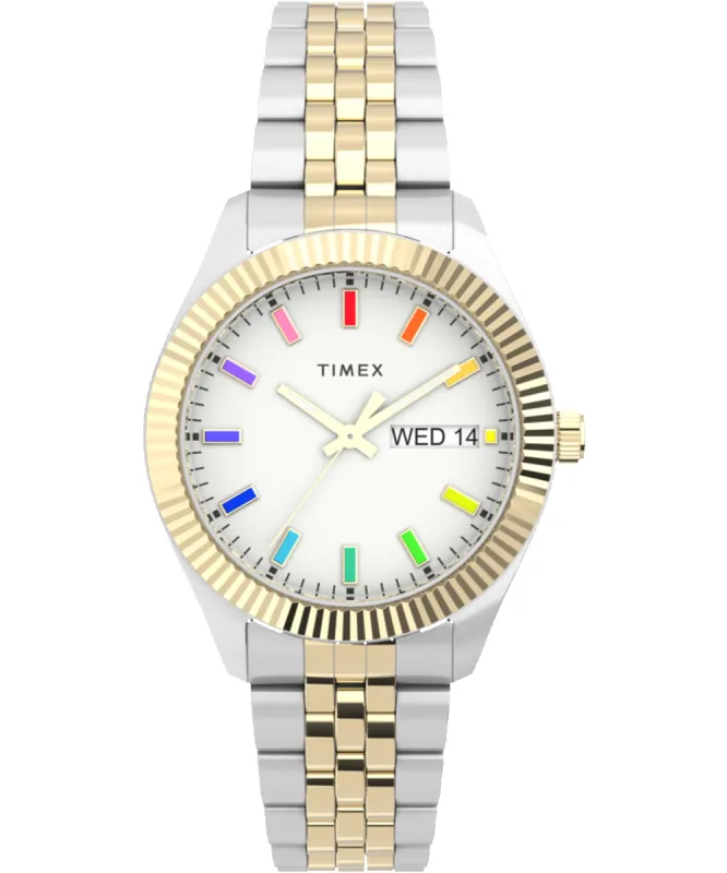 Legacy Rainbow 36mm Stainless Steel Bracelet Watch sold by Timex