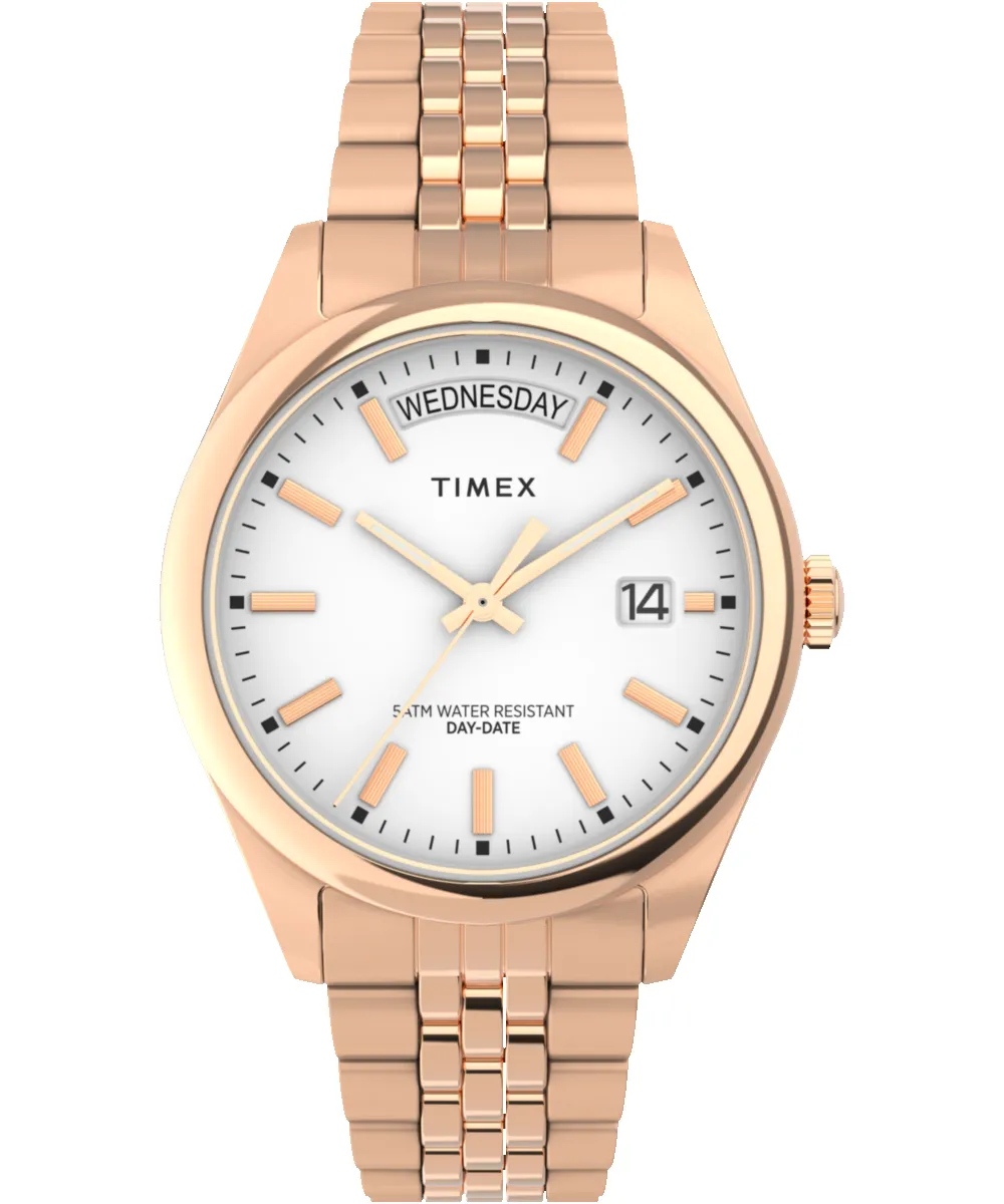 Timex Legacy 36mm Stainless Steel Bracelet Watch sold by Timex
