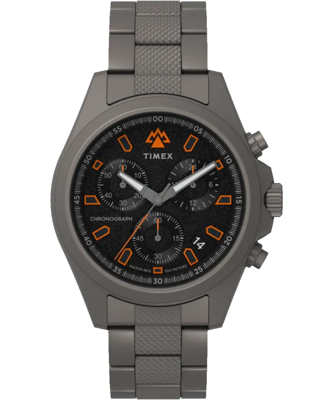 Expedition North® Field Chronograph 43mm Stainless Steel Bracelet Watch sold by Timex