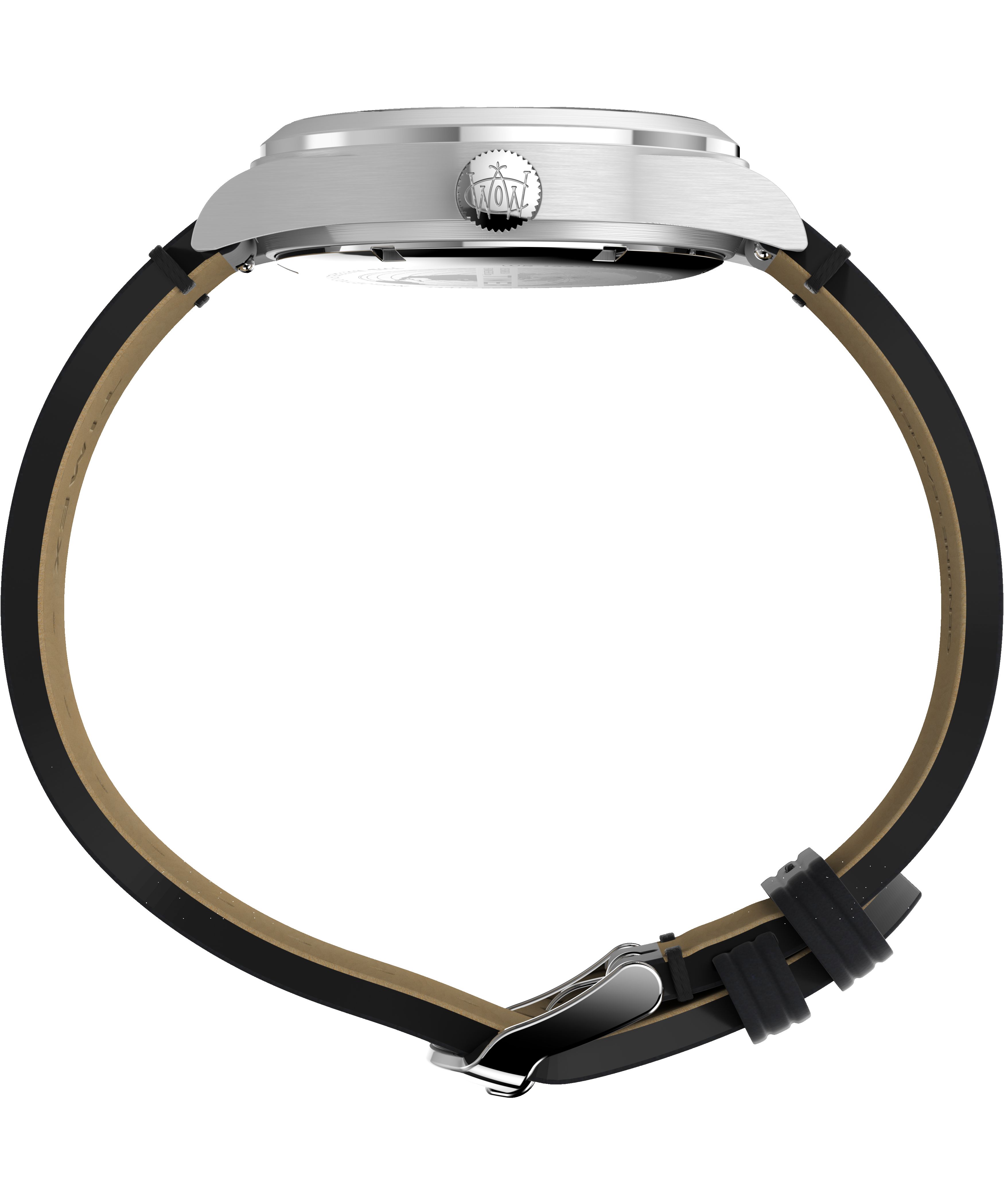 Waterbury Traditional Day Date 39mm Leather Strap Watch sold by Timex product image thumbnail 2