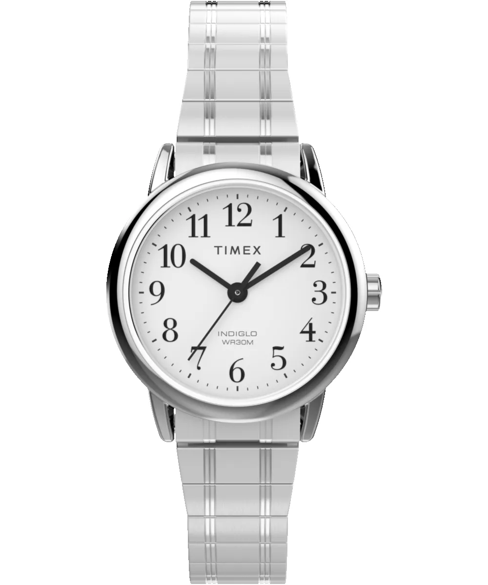 Easy Reader 25mm Stainless Steel Expansion Band Watch sold by Timex
