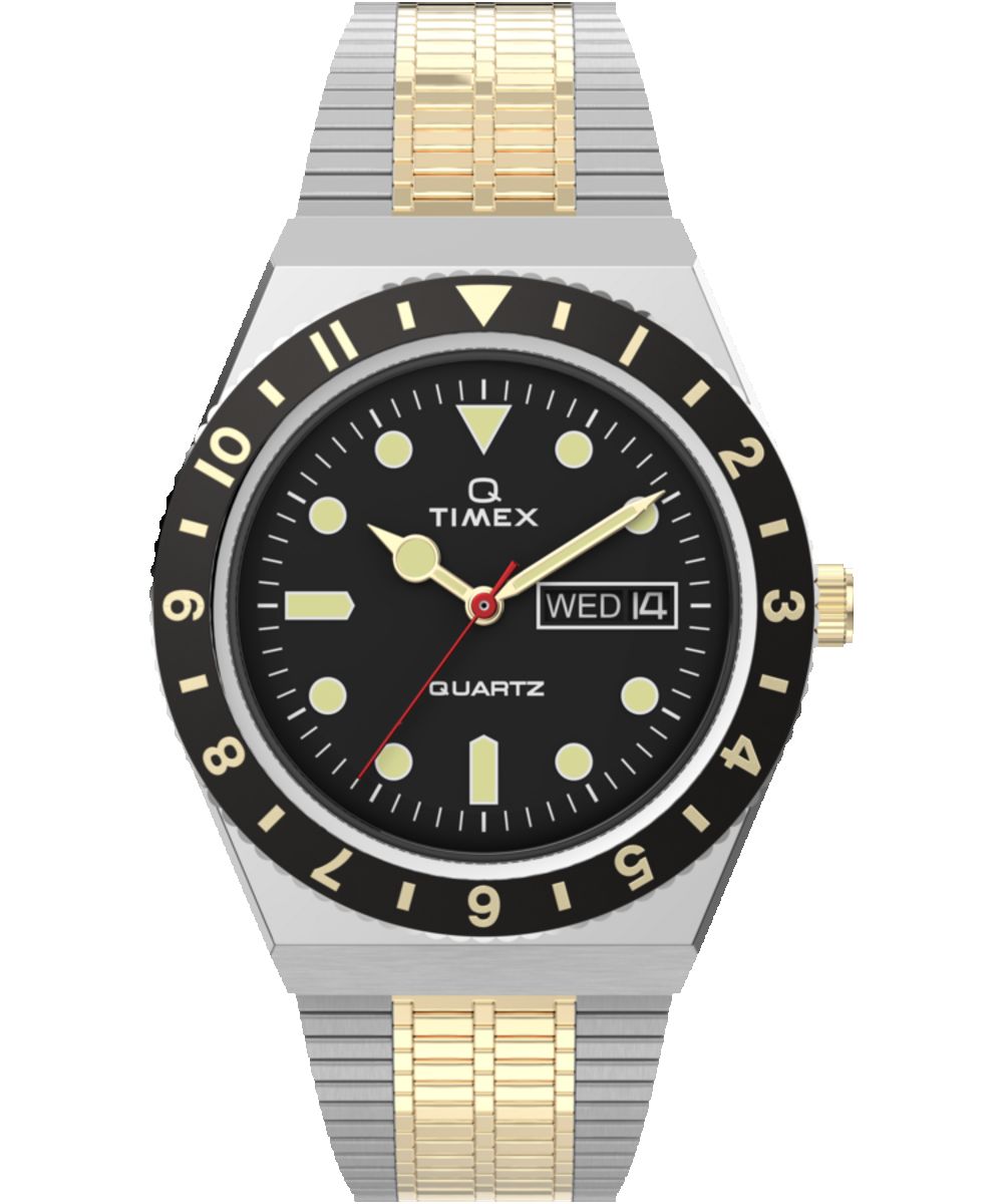 Q Timex Reissue 38mm Stainless Steel Bracelet Watch sold by Timex