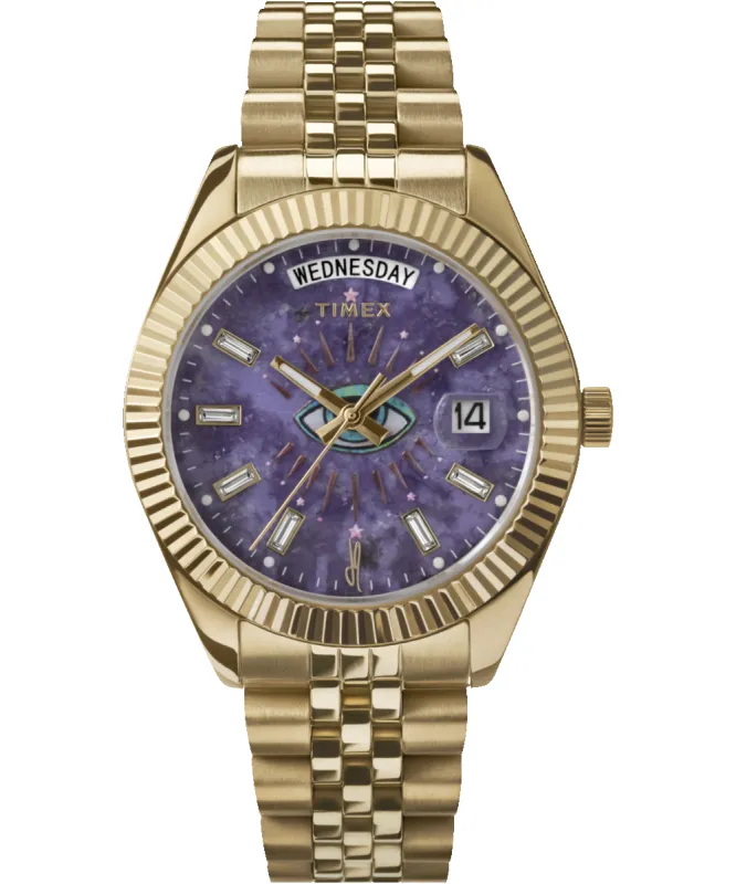 Timex x Jacquie Aiche 36mm Stainless Steel Bracelet Watch sold by Timex