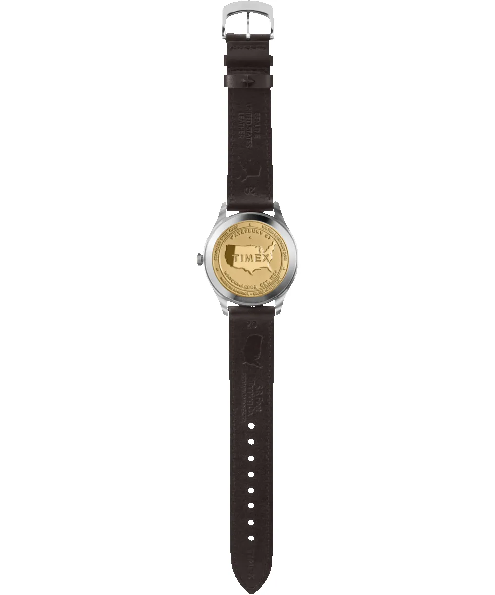 American Documents® 41mm Leather Strap Watch sold by Timex product image thumbnail 4