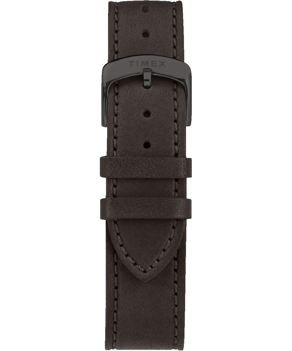 American Documents® 41mm Leather Strap Watch sold by Timex product image thumbnail 3