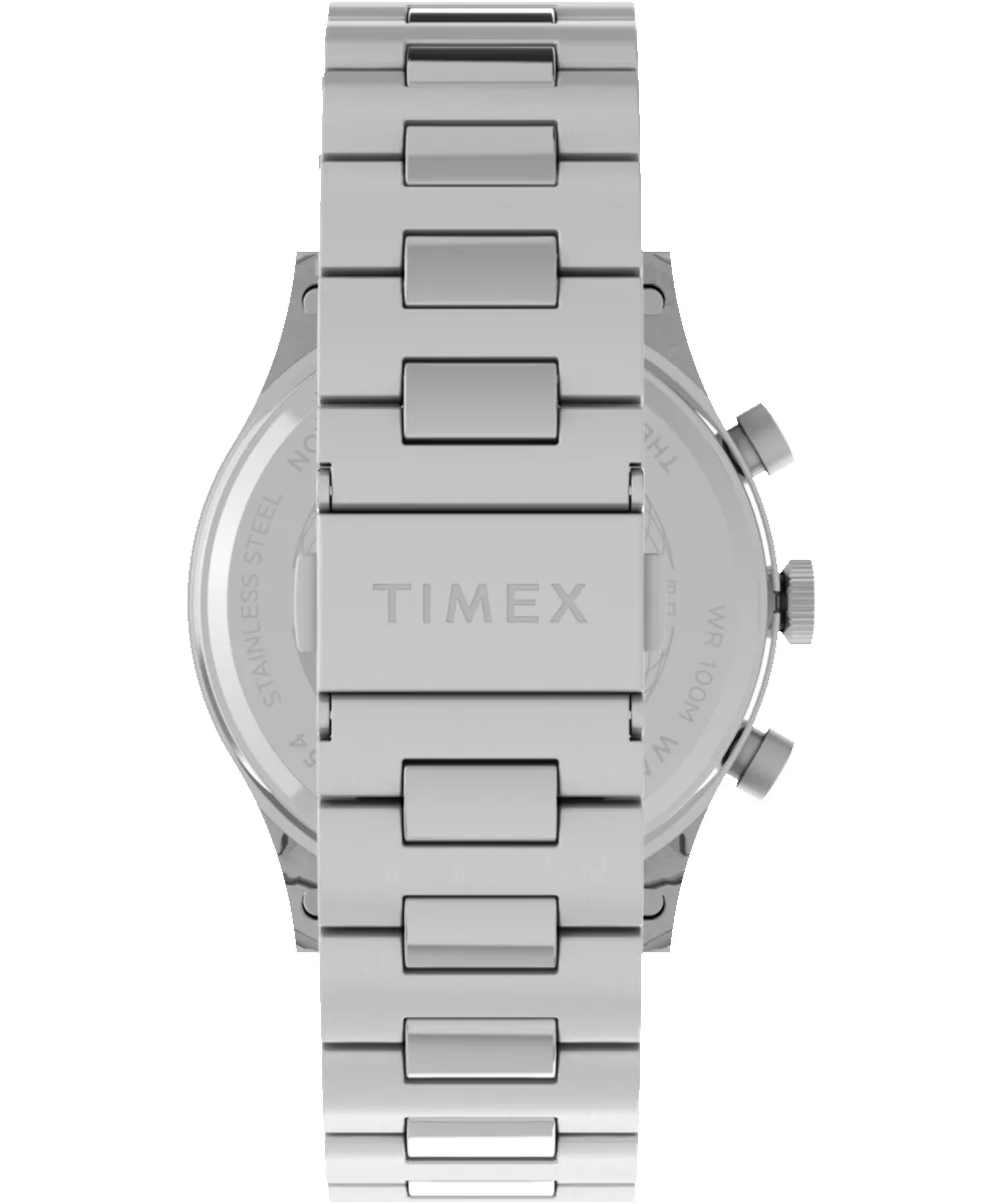 Waterbury Traditional Chronograph 42mm Stainless Steel Bracelet Watch sold by Timex product image thumbnail 3