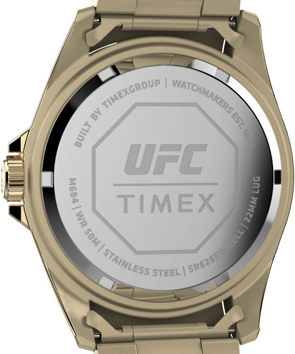 【新品】TIMEX タイメックス UFC キック ゴールドメンズ 腕時計 新品】TIMEX タイメックス UFC キック ゴールドメンズ 腕時計