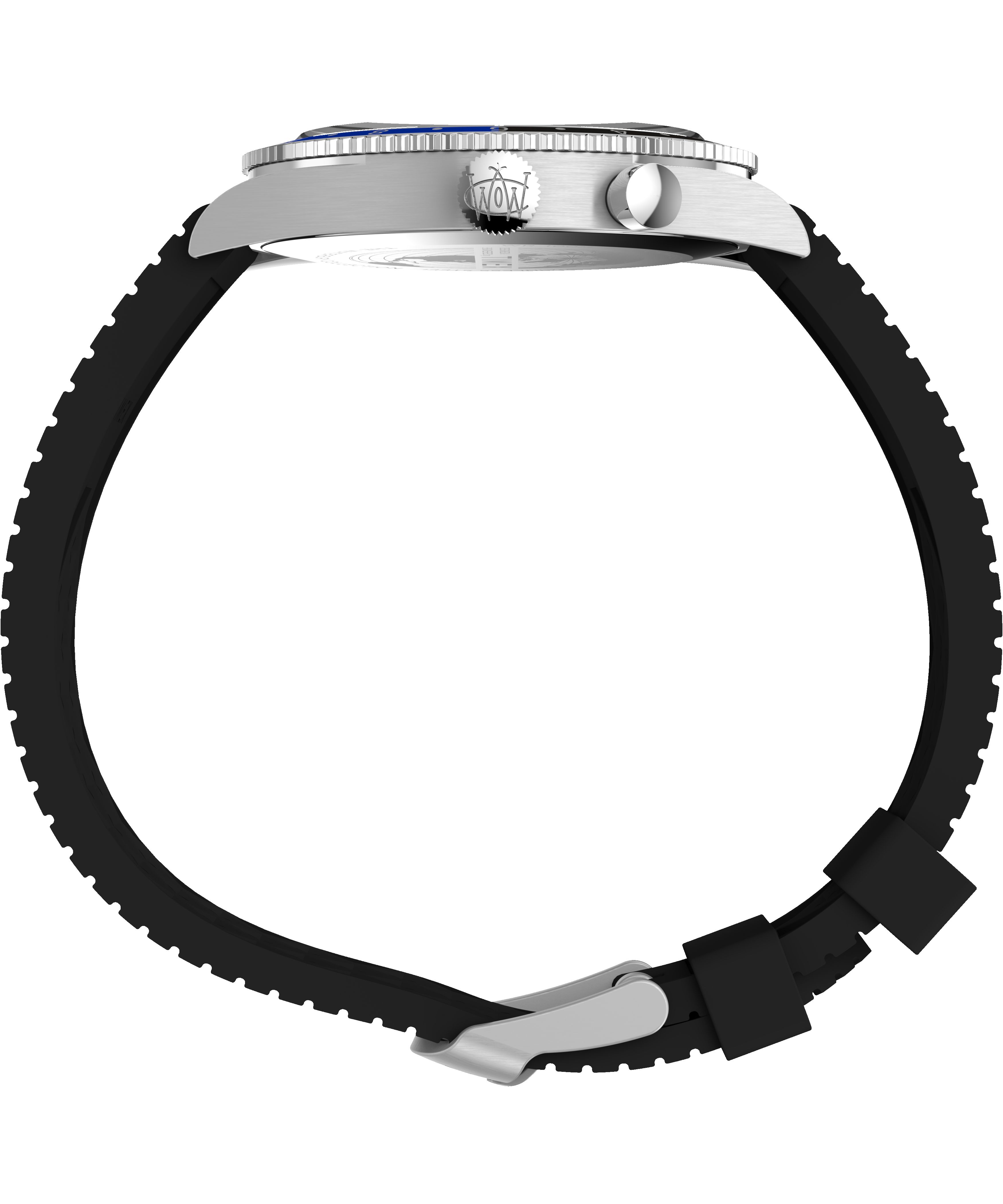 Waterbury Traditional GMT 39mm Synthetic Rubber Strap Watch sold by Timex product image thumbnail 2