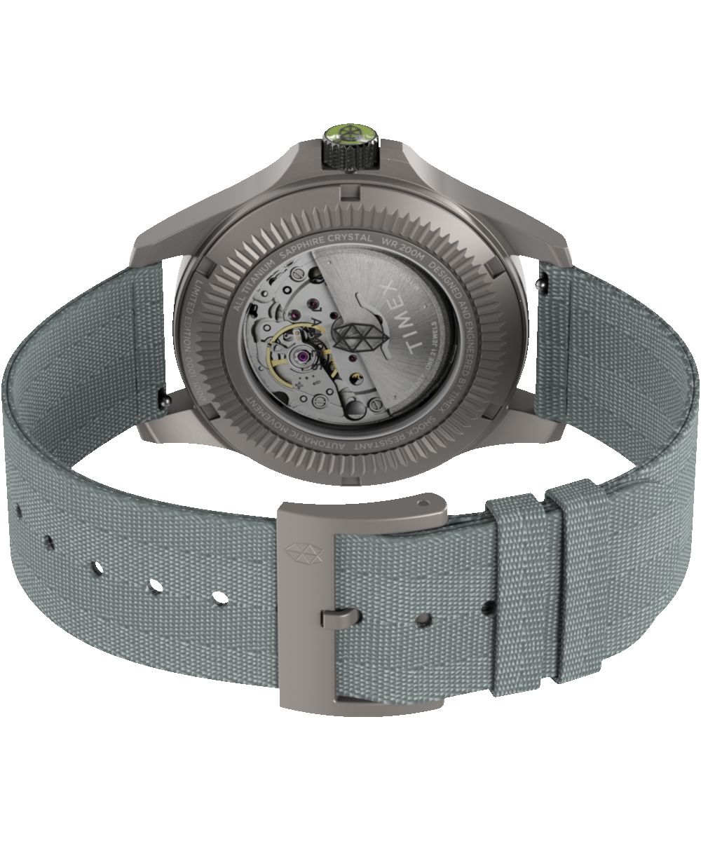The James Brand x Timex Expedition North Titanium 41mm Automatic Watch sold by Timex product image thumbnail 5