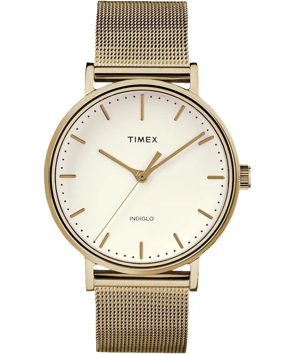 Fairfield 37mm Mesh Band Watch sold by Timex