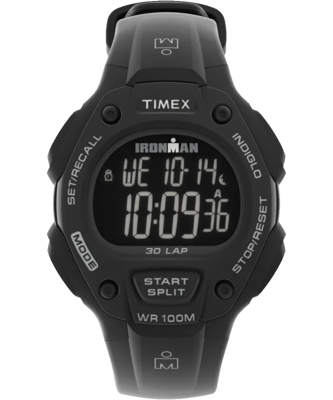 TIMEX® IRONMAN® Classic 30 38mm Resin Strap Watch sold by Timex
