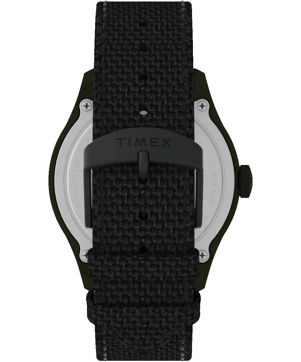 Expedition North® Traprock 43mm Recycled Fabric Strap Watch sold by Timex product image thumbnail 3