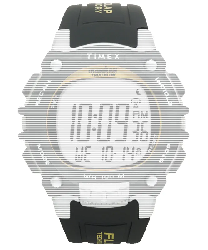 Replacement 18mm Resin Strap Watch for Ironman® 100 Lap Full-Size made by Timex