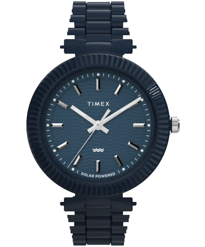 Timex Legacy Ocean 42mm Recycled Plastic Bracelet Watch sold by Timex