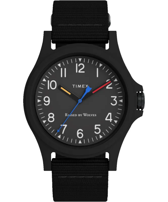 Timex x Raised By Wolves 40mm Fabric Strap Watch sold by Timex