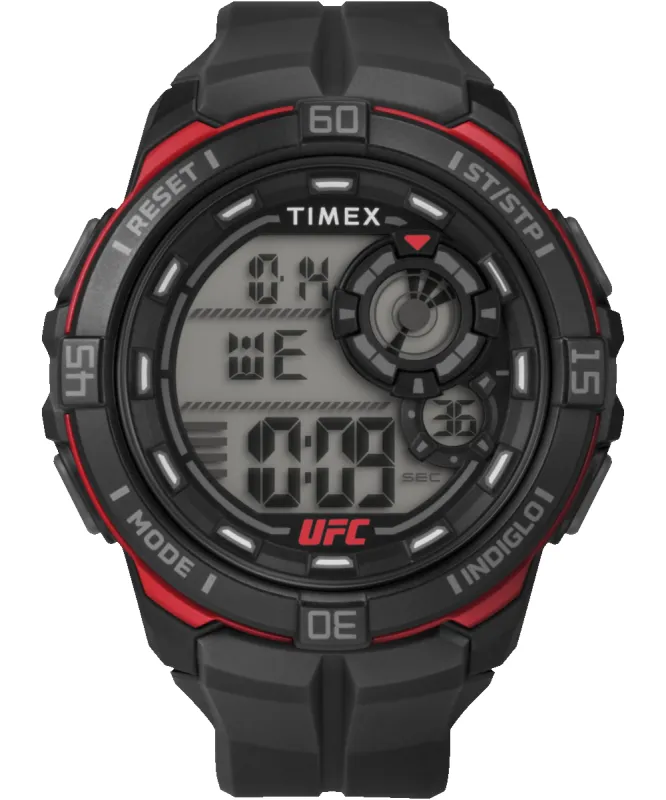 Timex UFC Rush 52mm PU Strap Watch sold by Timex