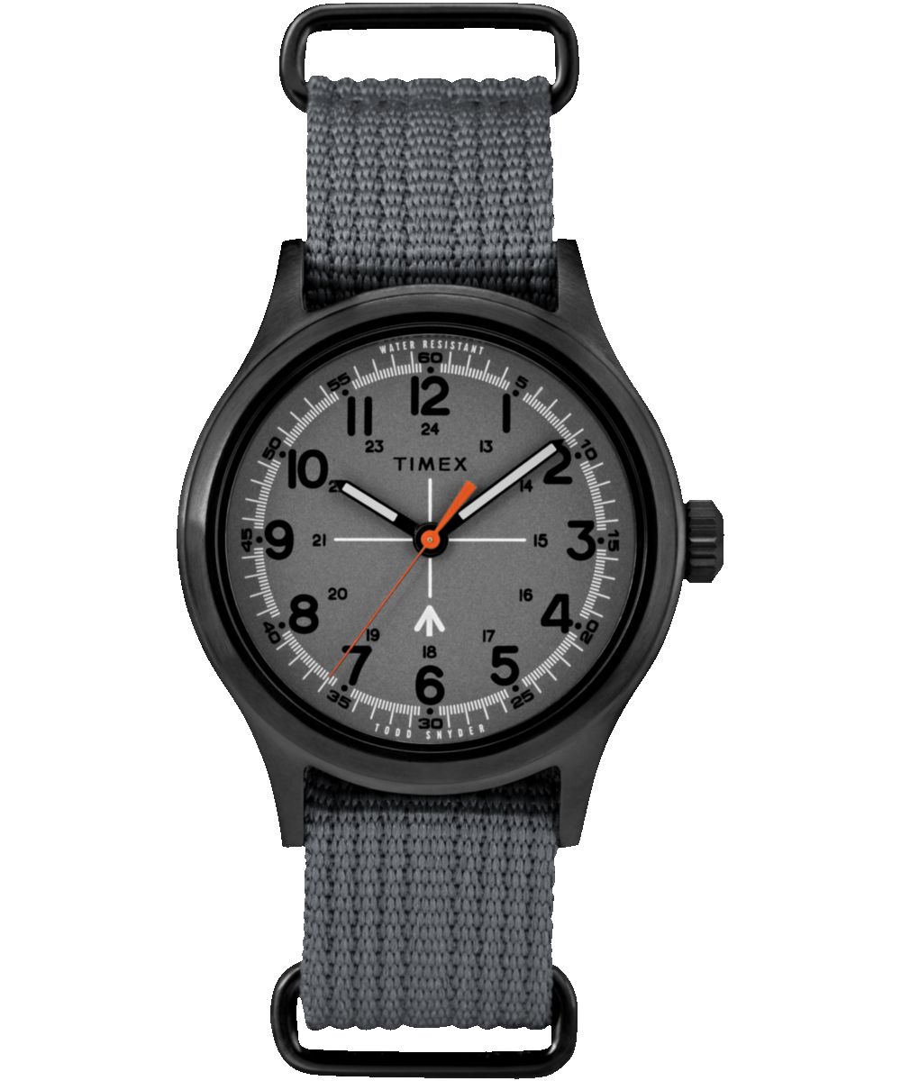 Timex x Todd Snyder Military Inspired 40mm Fabric Strap Watch sold by Timex