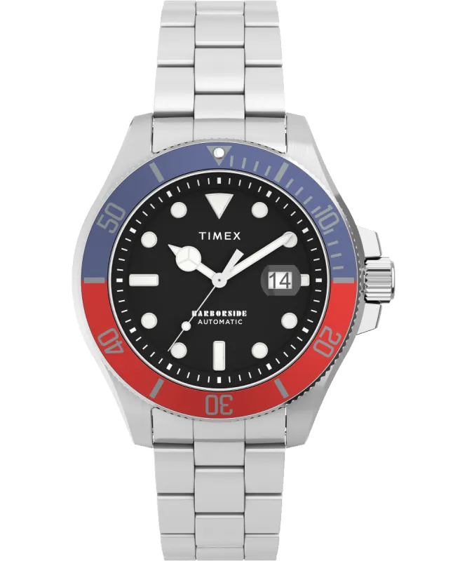 Harborside Coast Automatic 44mm Stainless Steel Bracelet Watch sold by Timex