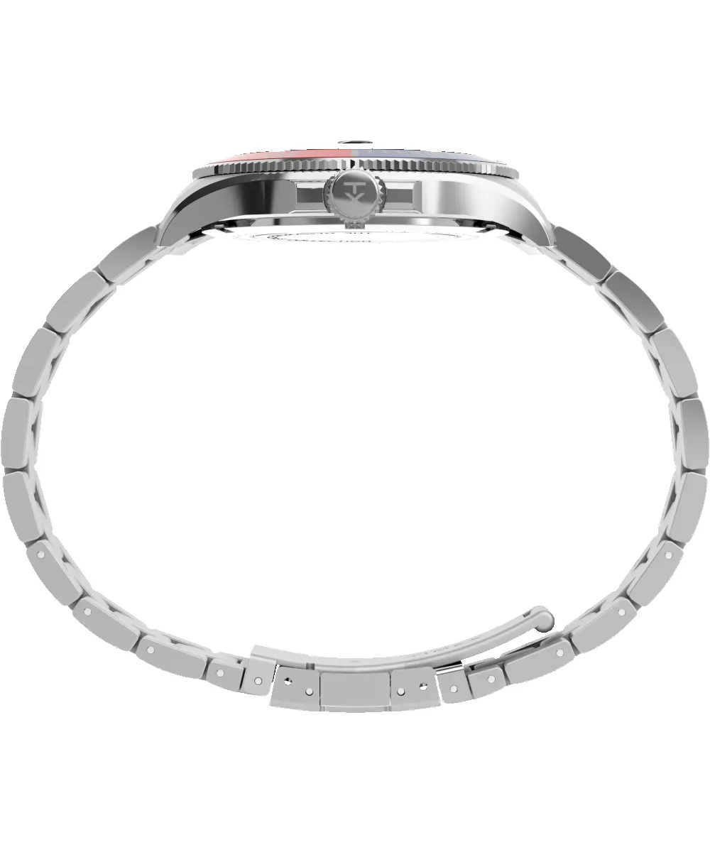 Harborside Coast Automatic 44mm Stainless Steel Bracelet Watch sold by Timex product image thumbnail 2
