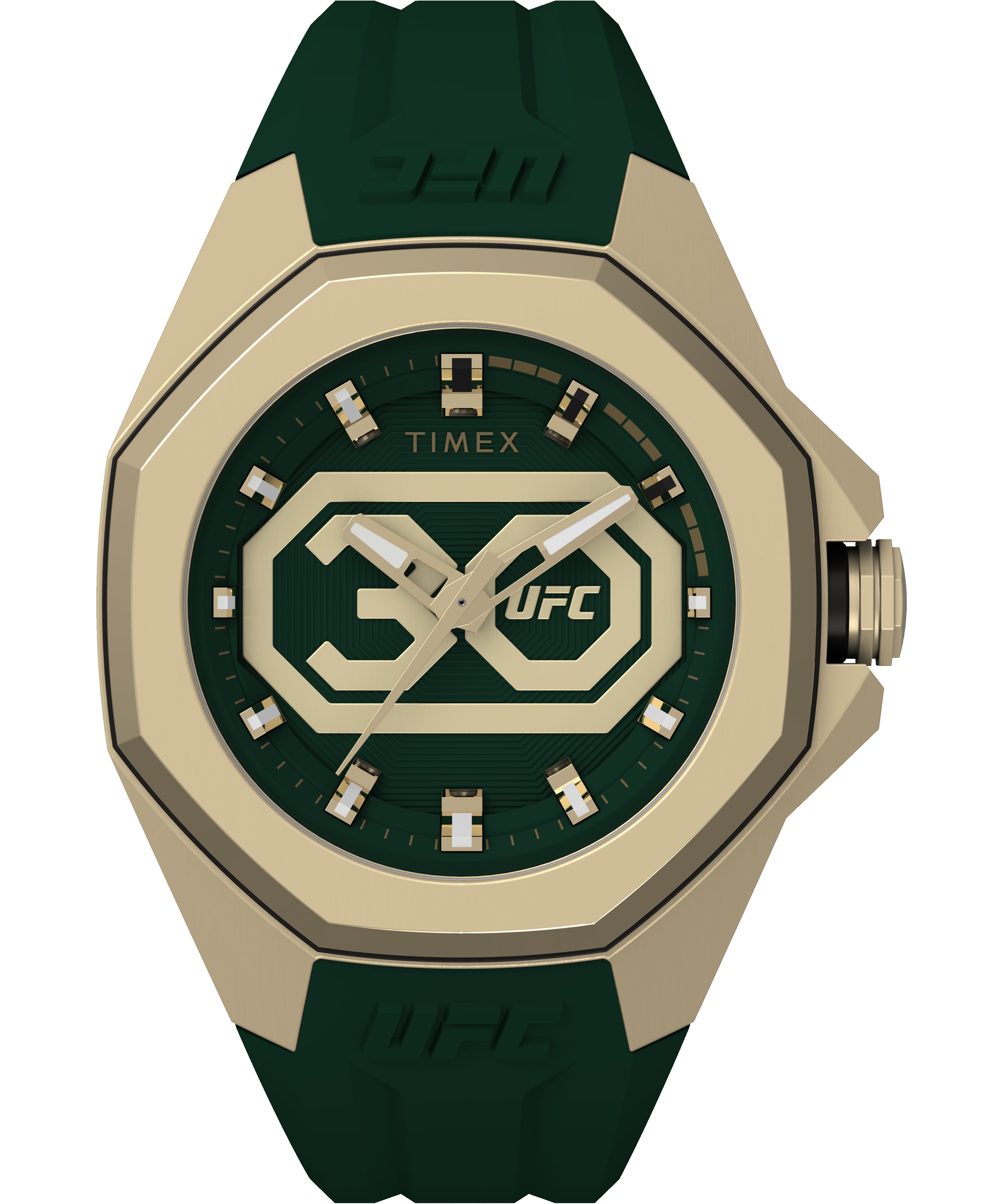 Timex UFC Pro 30th Anniversary 45mm Silicone Strap Watch sold by Timex