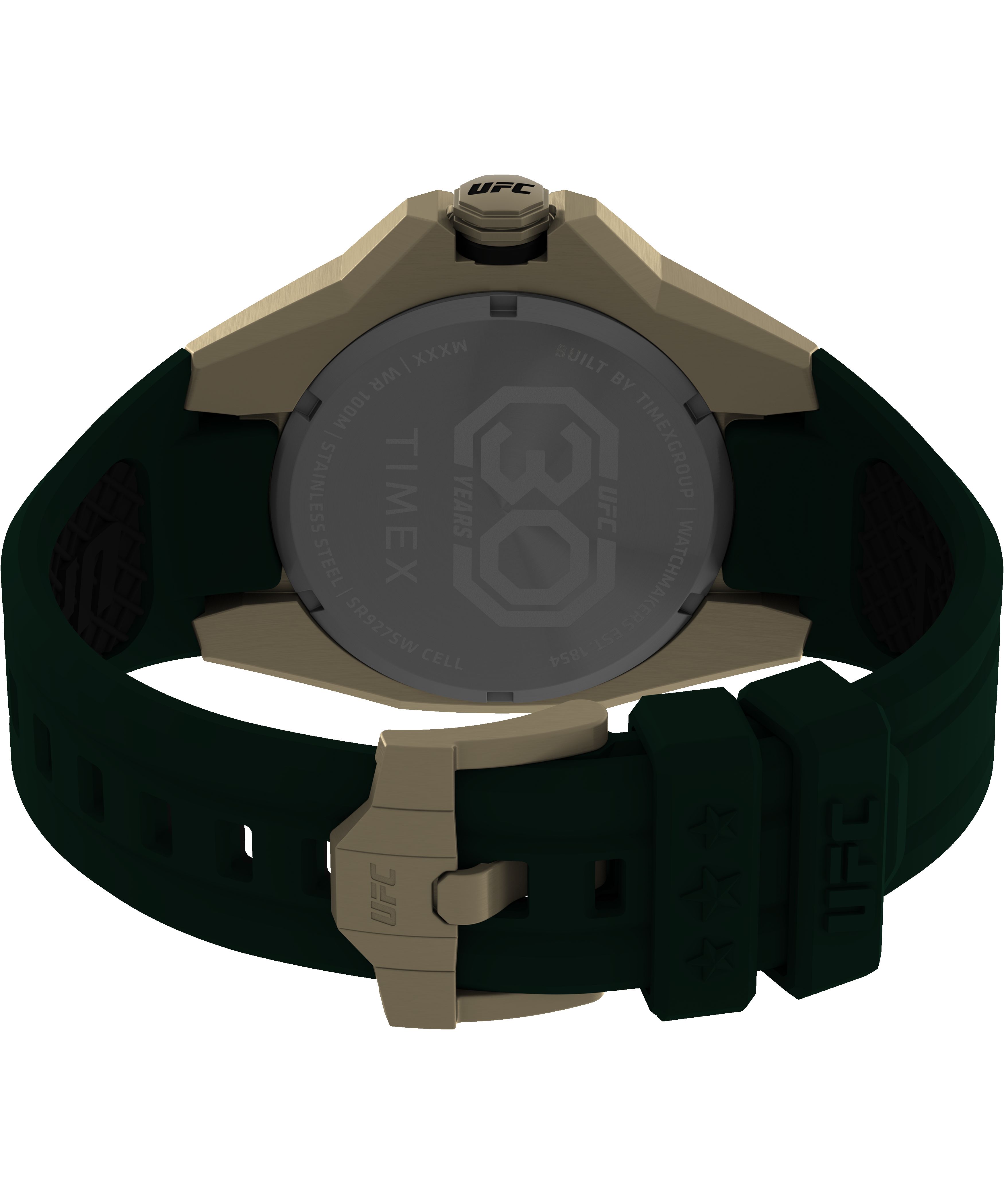 Timex UFC Pro 30th Anniversary 45mm Silicone Strap Watch sold by Timex product image thumbnail 5