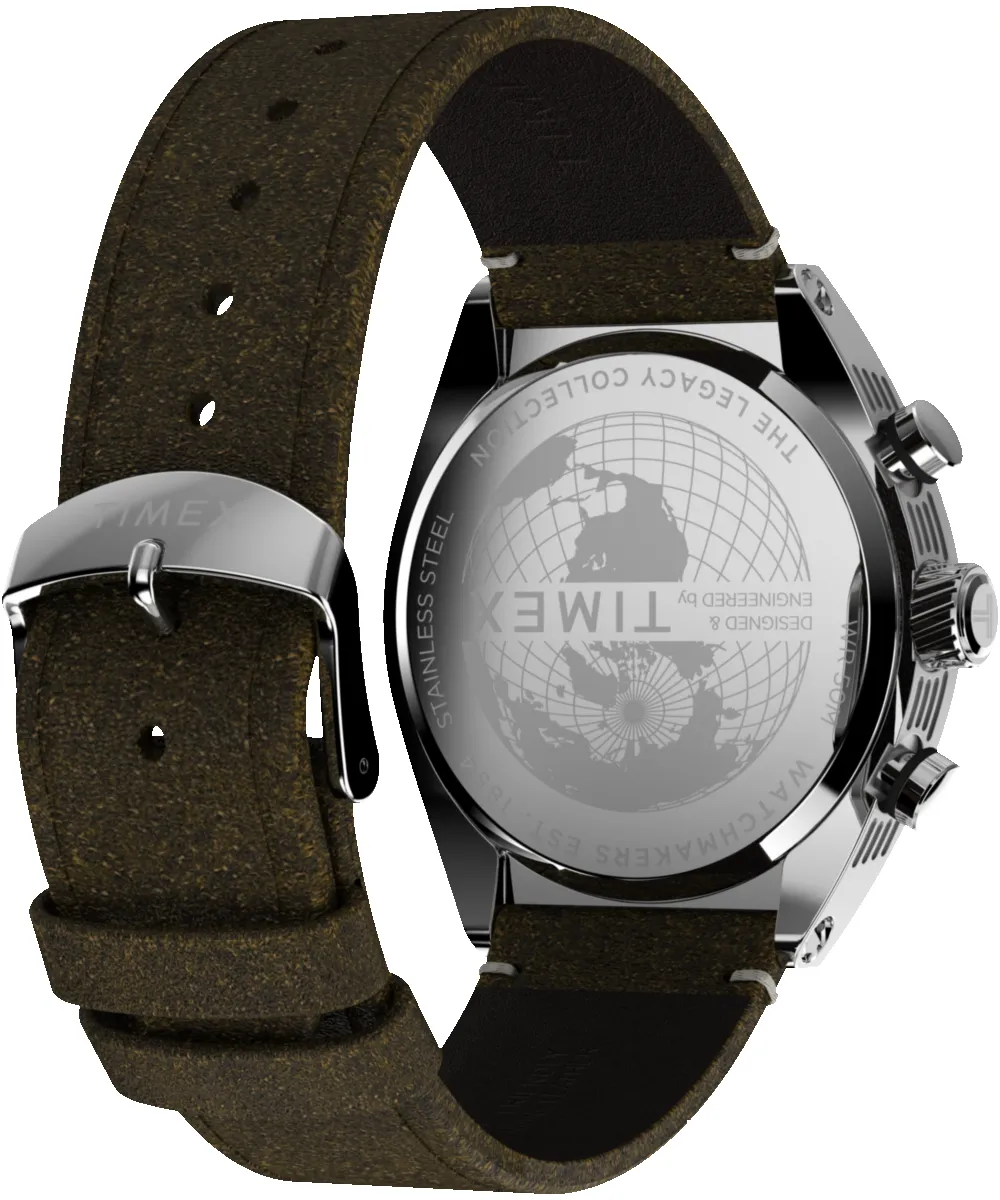 Timex Legacy Tonneau 42mm Leather Strap Watch sold by Timex product image thumbnail 5