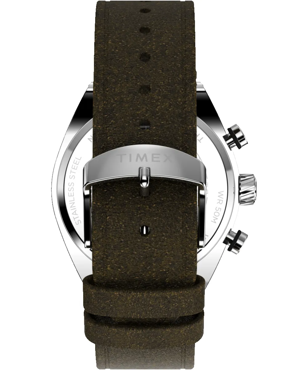 Timex Legacy Tonneau 42mm Leather Strap Watch sold by Timex product image thumbnail 3