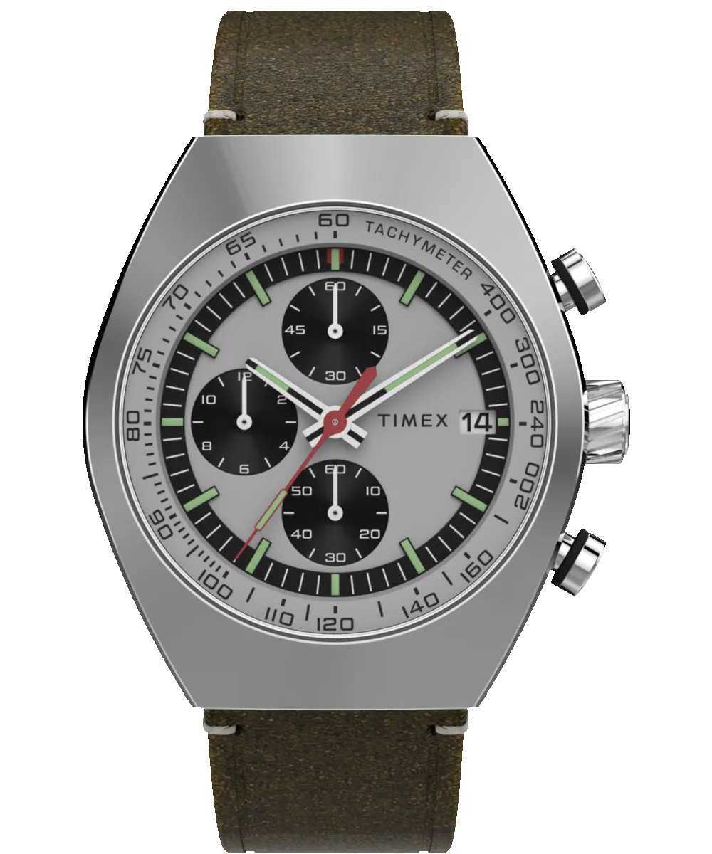 Timex Legacy Tonneau 42mm Leather Strap Watch sold by Timex