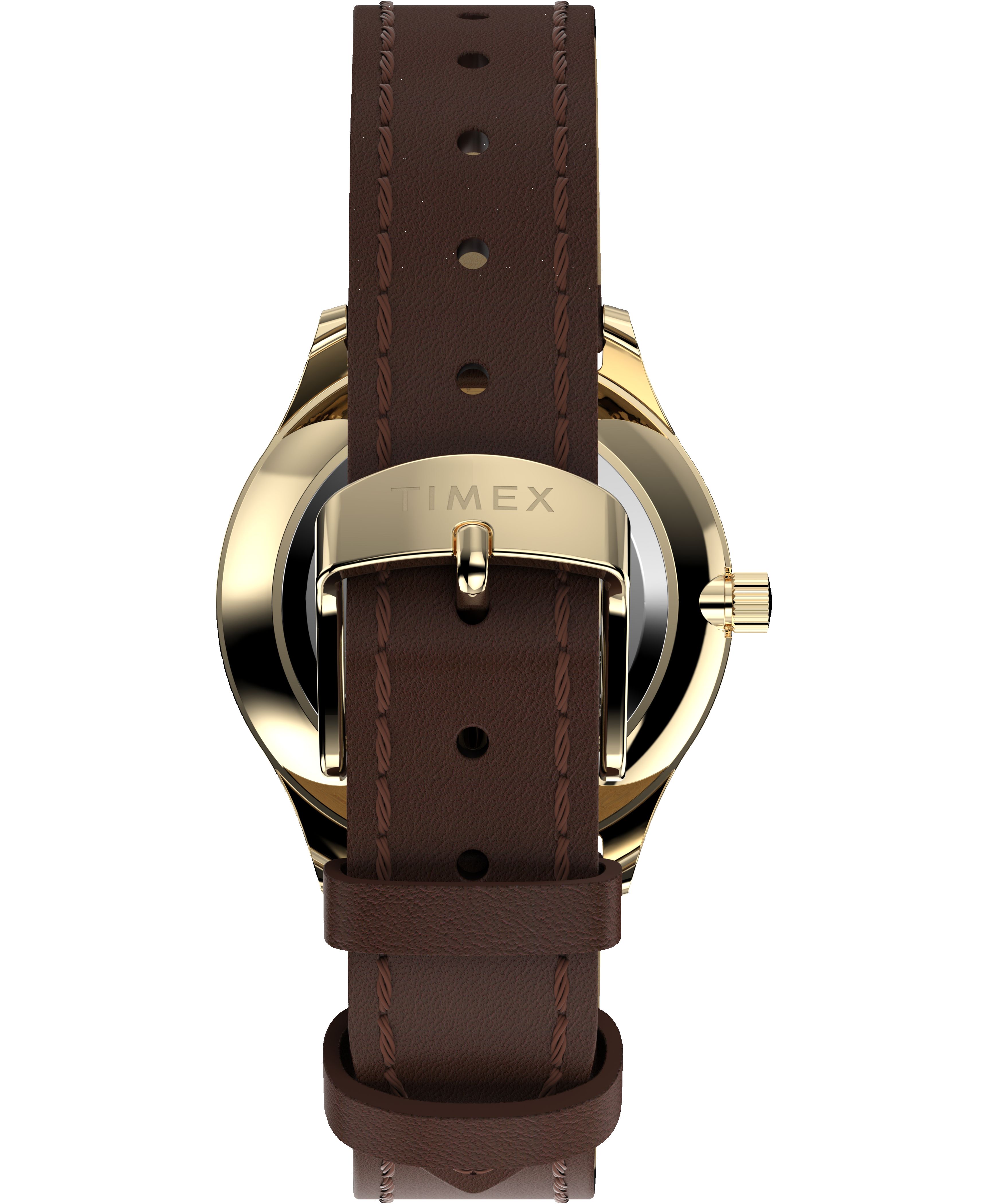 Modern Easy Reader 32mm Leather Strap Watch sold by Timex product image thumbnail 4