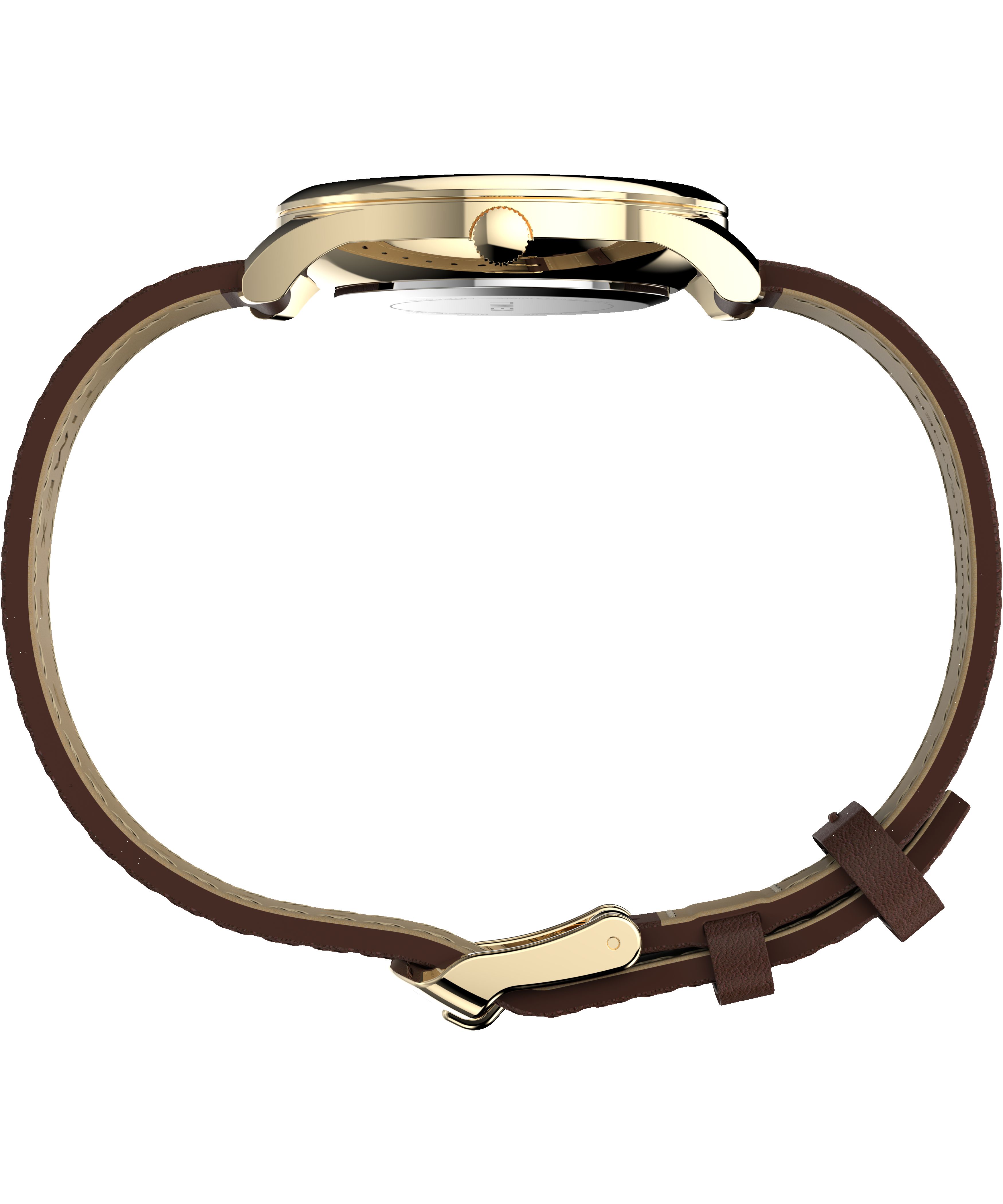 Modern Easy Reader 32mm Leather Strap Watch sold by Timex product image thumbnail 3