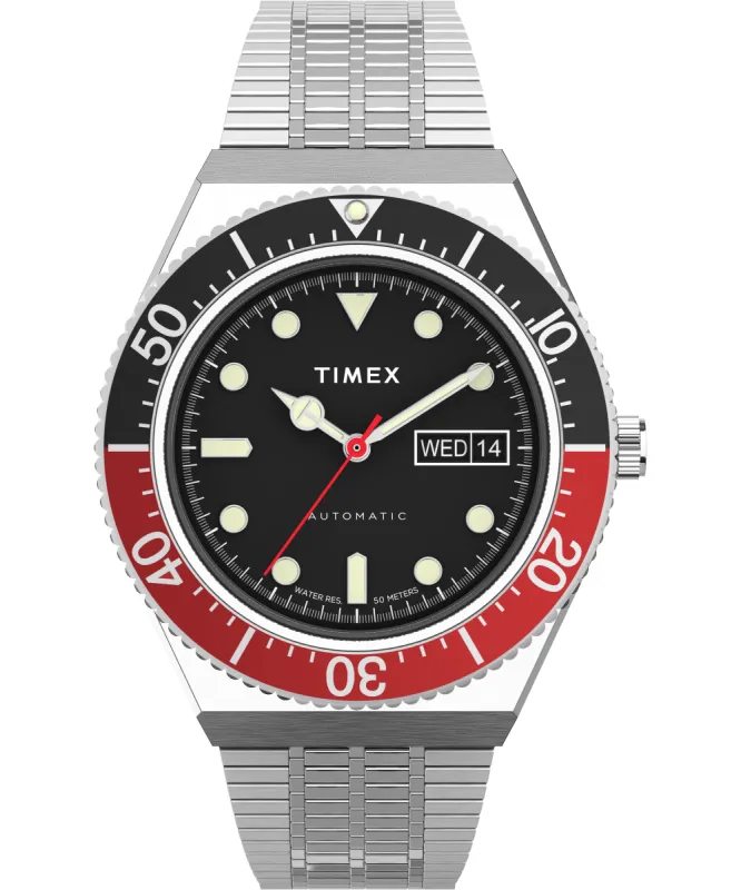 M79 Automatic 40mm Stainless Steel Bracelet Watch sold by Timex
