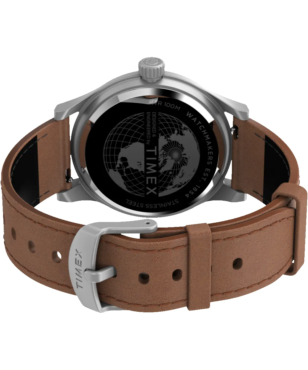 Expedition Sierra 41mm Leather Strap Watch sold by Timex product image thumbnail 5