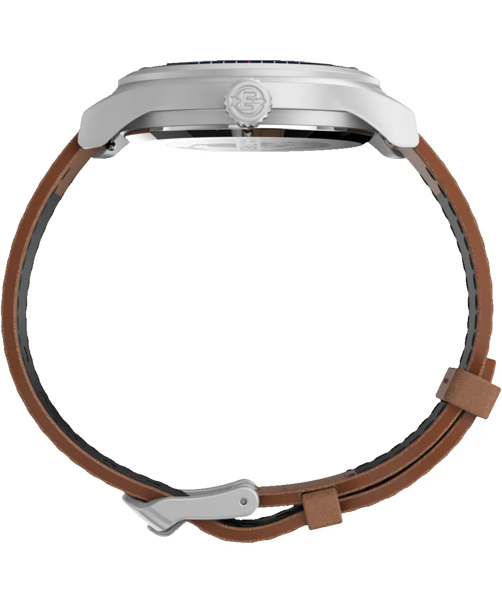 Expedition Sierra 41mm Leather Strap Watch sold by Timex product image thumbnail 2