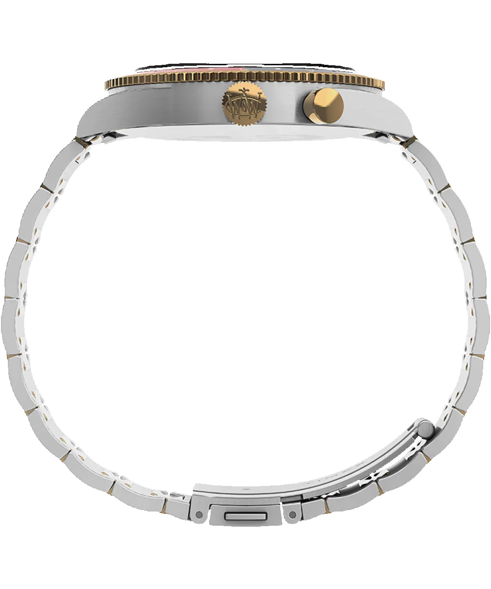 Waterbury Traditional GMT 39mm Stainless Steel Bracelet Watch sold by Timex product image thumbnail 2