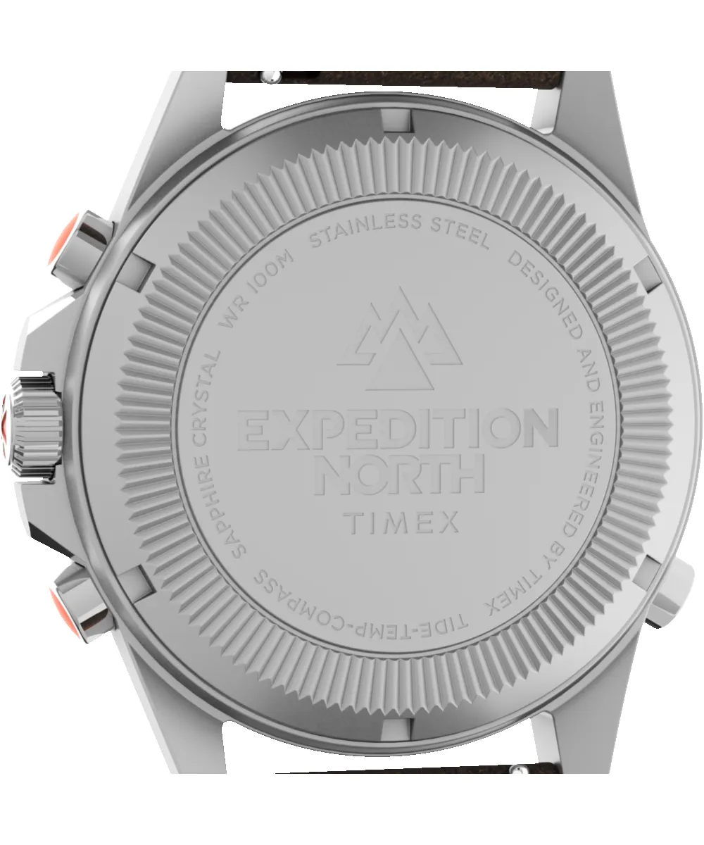 Expedition Tide-Temp-Compass 43mm Eco-Friendly Leather Strap Watch sold by Timex product image thumbnail 4