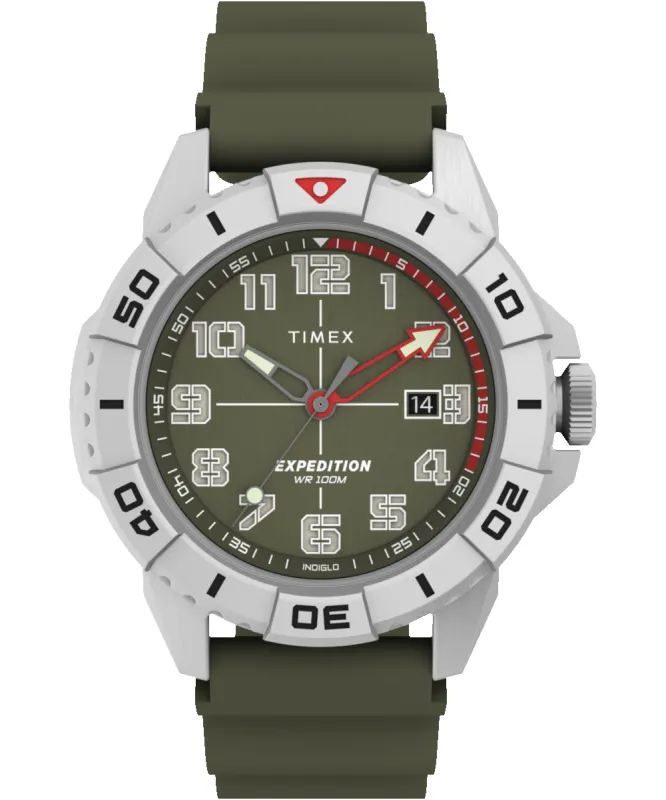 Expedition Ridge 41mm Silicone Strap Watch sold by Timex