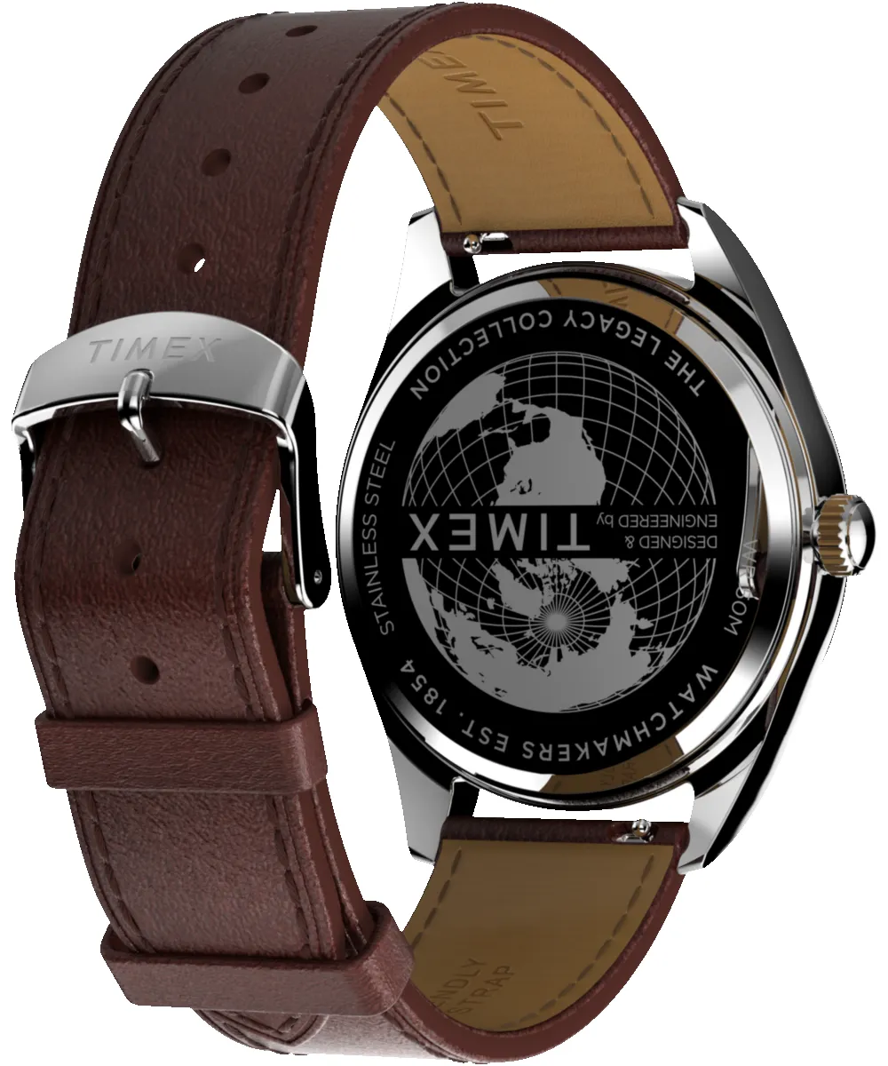 Timex Legacy 41mm Leather Strap Watch sold by Timex product image thumbnail 5