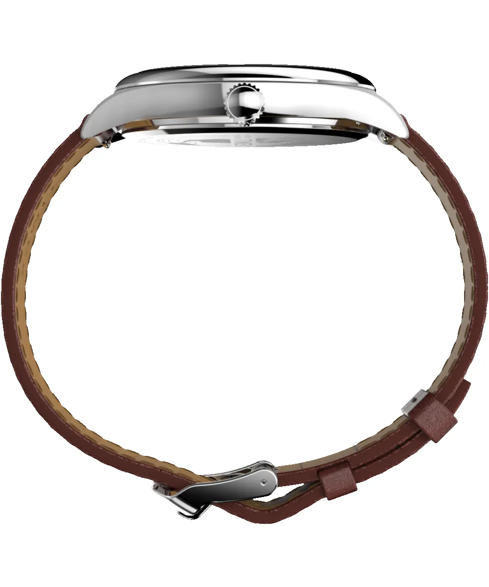 Timex Legacy 41mm Leather Strap Watch sold by Timex product image thumbnail 2