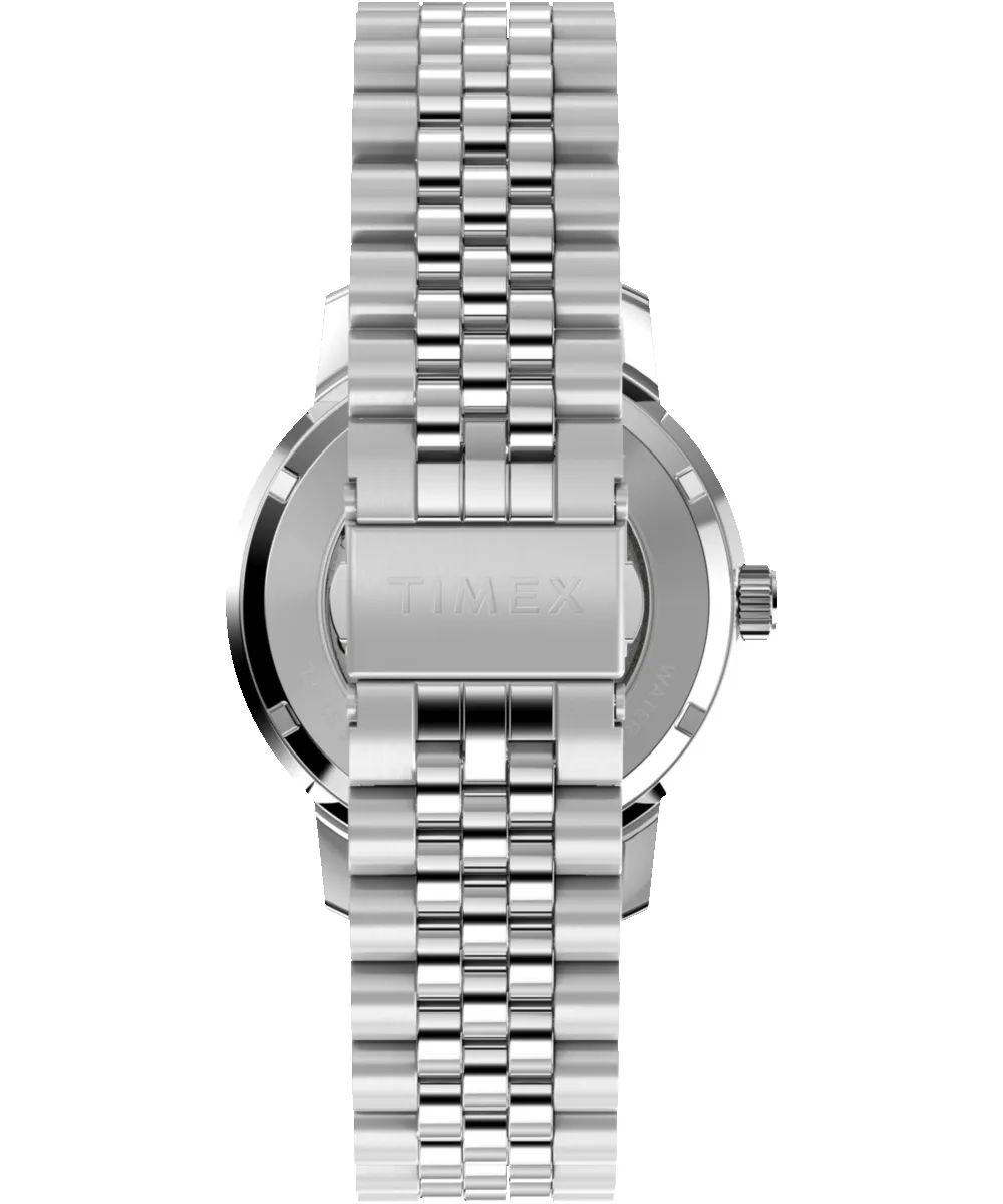 Marlin® Automatic 40mm Stainless Steel Bracelet Watch sold by Timex product image thumbnail 4