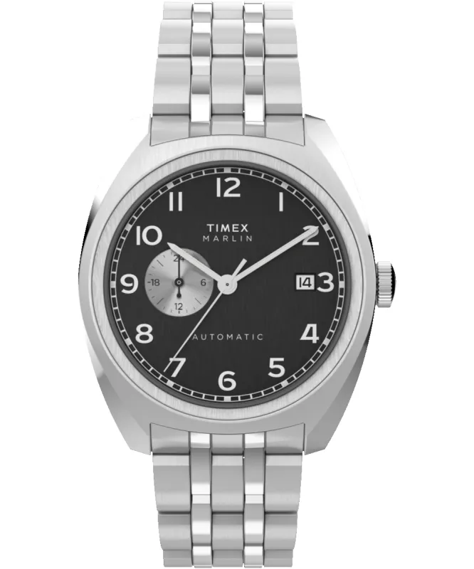 Marlin® Automatic 39mm Stainless Steel Bracelet Watch sold by Timex